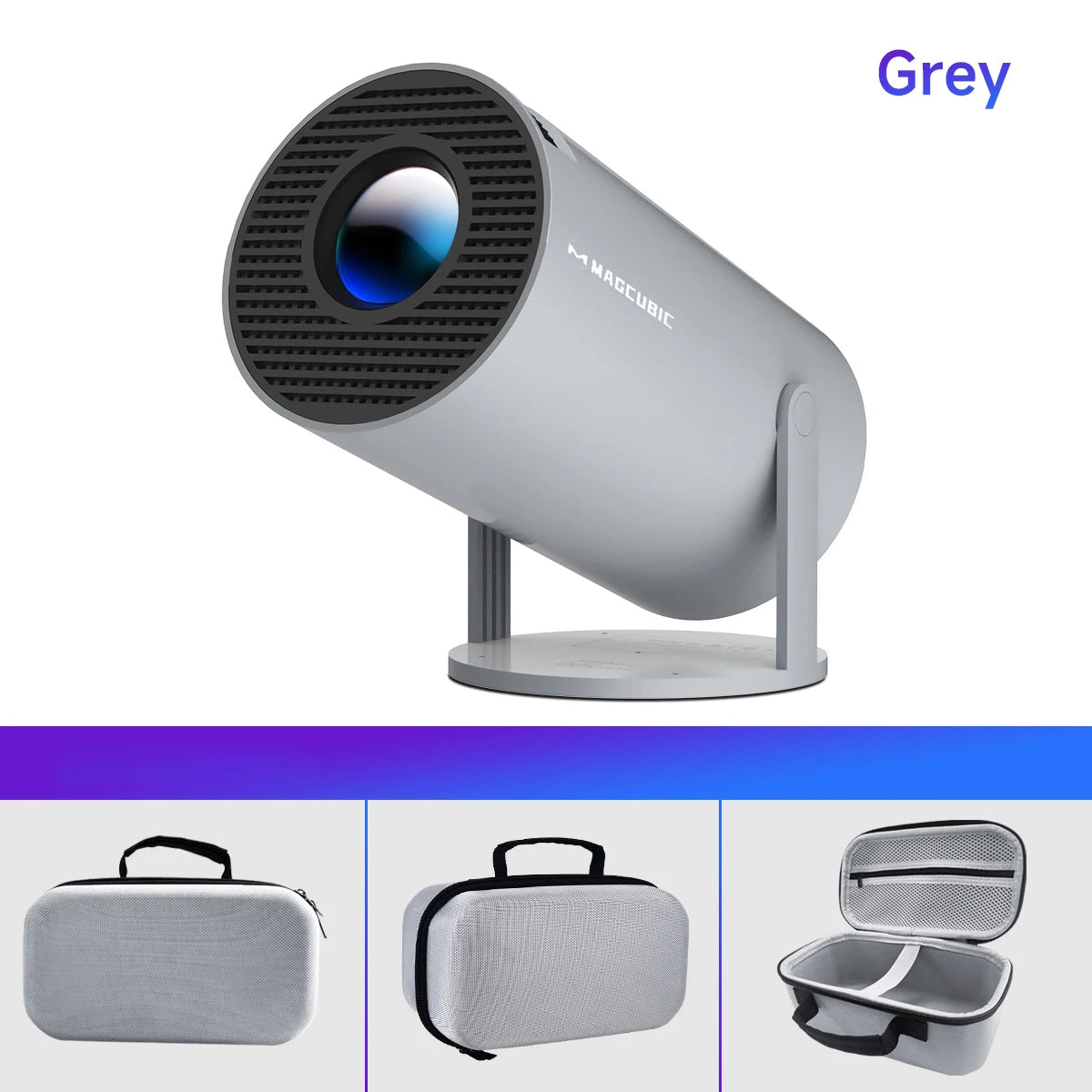 HY300 Pro 4K Smart Projector – Android 11, Dual WiFi6, BT5.0, 260 ANSI, 1080P Supported, Home & Outdoor Cinema