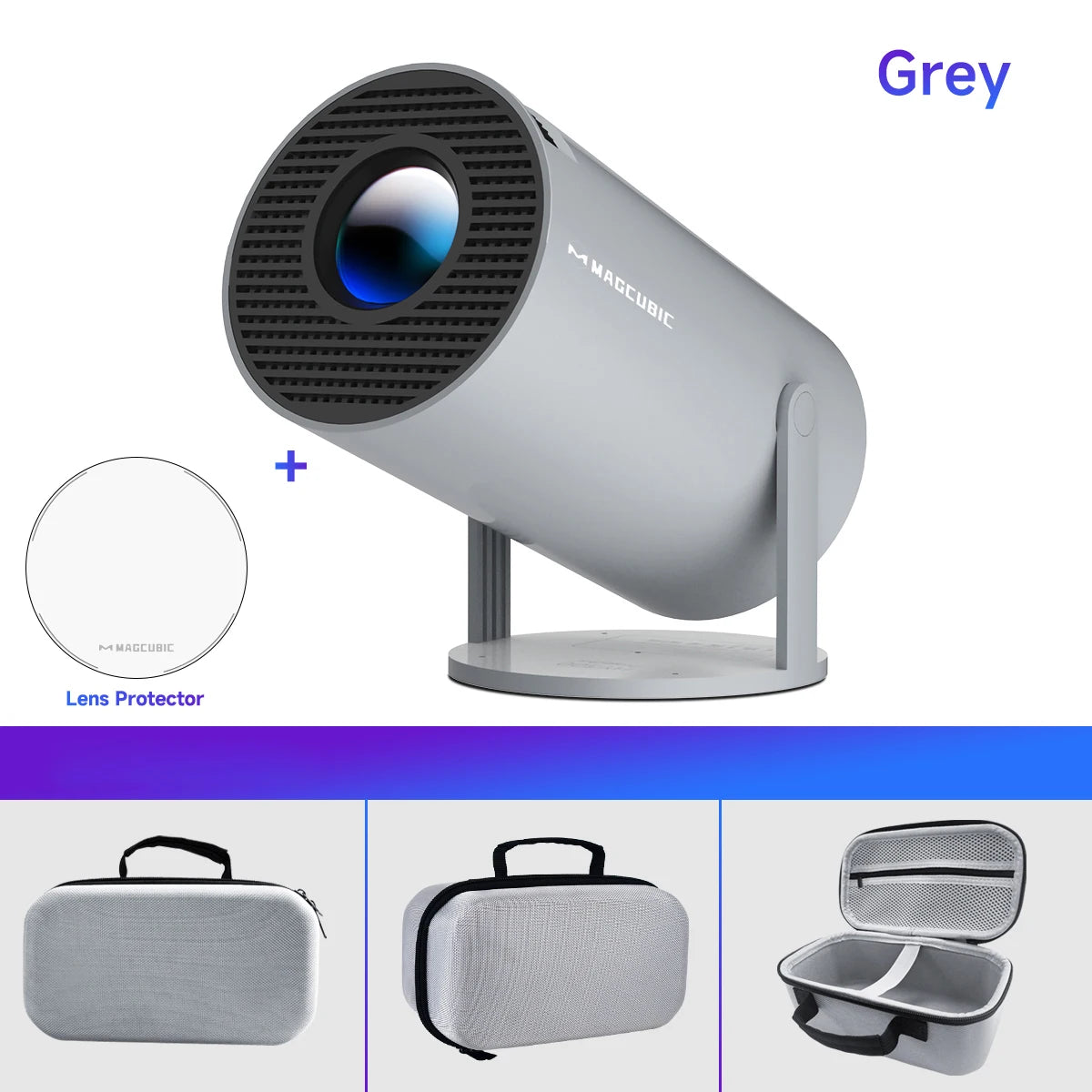 HY300 Pro 4K Smart Projector – Android 11, Dual WiFi6, BT5.0, 260 ANSI, 1080P Supported, Home & Outdoor Cinema
