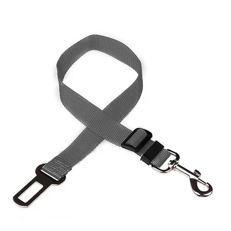 Adjustable Pet Car Seat Belt – Safety Harness Lead Clip for Dogs & Cats, Secure Vehicle Restraint for Travel