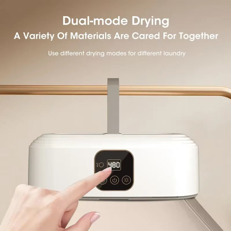 Portable Mini Clothes Dryer Foldable, Fast-Drying & Travel-Ready