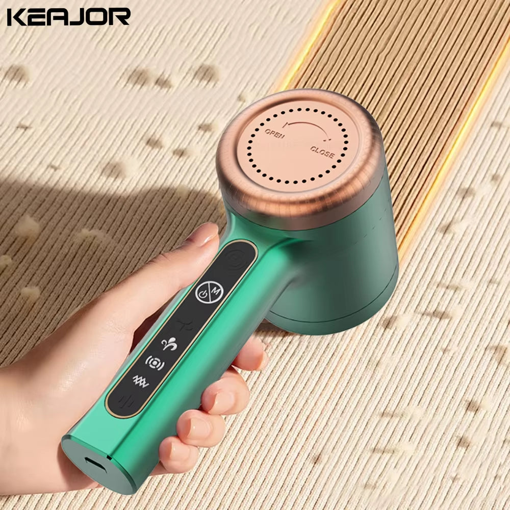 Rechargeable Lint & Fuzz Remover – Electric Fabric Shaver for Clothes, Sweaters & Upholstery
