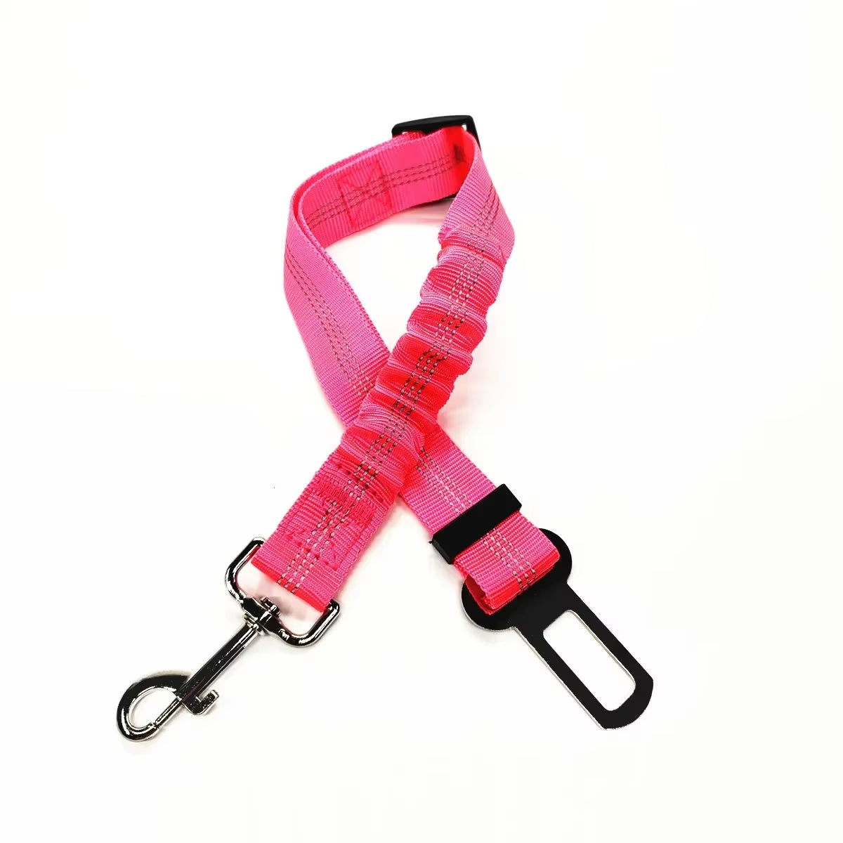 Adjustable Pet Car Seat Belt – Safety Harness Lead Clip for Dogs & Cats, Secure Vehicle Restraint for Travel