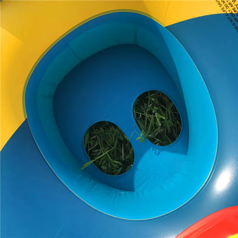 Inflatable Baby Pool Float with Canopy – Toddler Swim Seat Ring for Beach, Bathtub & Summer Water Fun