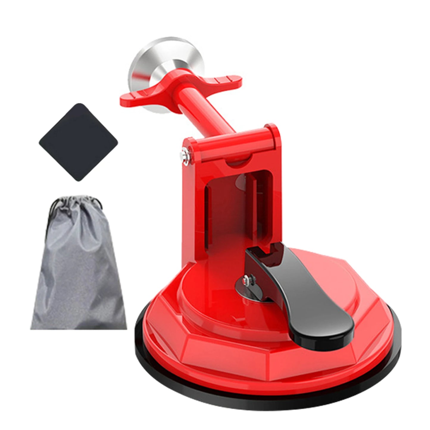 Portable Door Security Alarm & Lock Brace – Anti-Theft Self-Defense Device with Suction Cup, Alarm/Non-Alarm Options for Home & Travel Protection