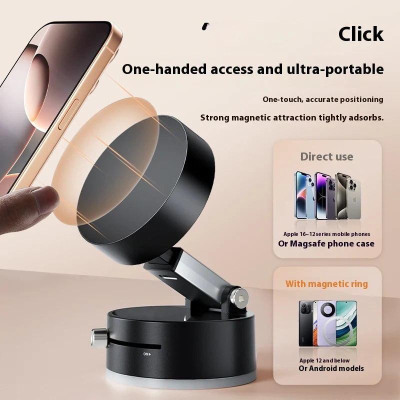 DualGrip 360° Foldable Double-Sided Suction Phone Holder