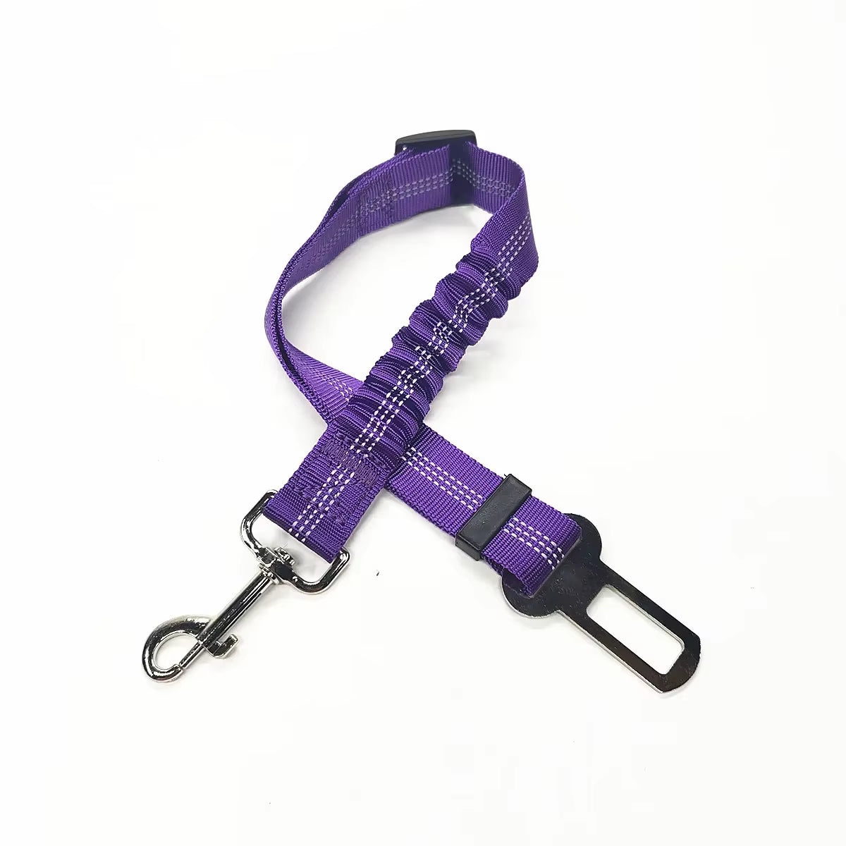 Adjustable Pet Car Seat Belt – Safety Harness Lead Clip for Dogs & Cats, Secure Vehicle Restraint for Travel