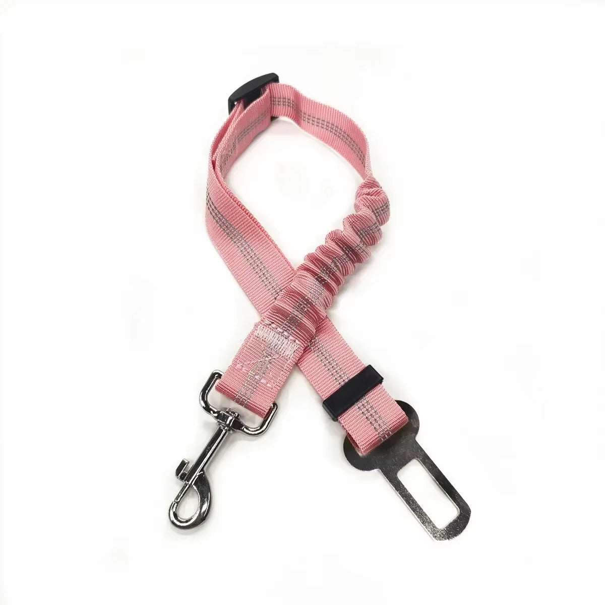 Adjustable Pet Car Seat Belt – Safety Harness Lead Clip for Dogs & Cats, Secure Vehicle Restraint for Travel