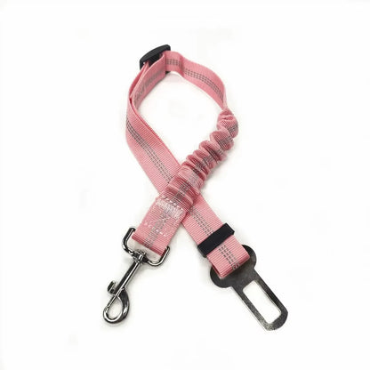 Adjustable Pet Car Seat Belt – Safety Harness Lead Clip for Dogs & Cats, Secure Vehicle Restraint for Travel