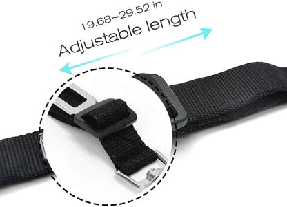 Adjustable Pet Car Seat Belt – Safety Harness Lead Clip for Dogs & Cats, Secure Vehicle Restraint for Travel