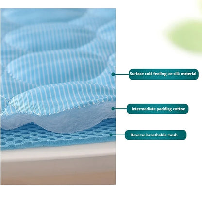 Extra Large Dog Cooling Mat – Summer Pet Cold Bed for Dogs & Cats, Durable Ice Pad Blanket for Small to Large Breeds