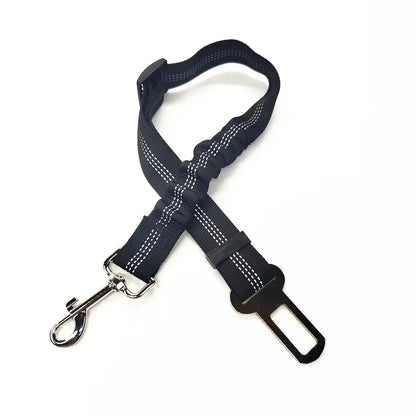 Adjustable Pet Car Seat Belt – Safety Harness Lead Clip for Dogs & Cats, Secure Vehicle Restraint for Travel