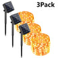 Solar LED Fairy String Lights – 7M/12M/22M/32M Waterproof Outdoor Decorative Lights for Garden, Patio, Christmas, and Parties