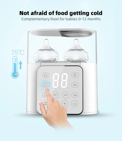 Multi-Function Baby Bottle Warmer & Steriliser – Fast Heating with Precise Temperature Control