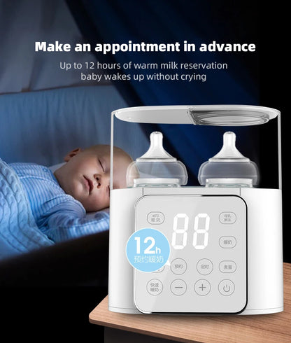 Multi-Function Baby Bottle Warmer & Steriliser – Fast Heating with Precise Temperature Control