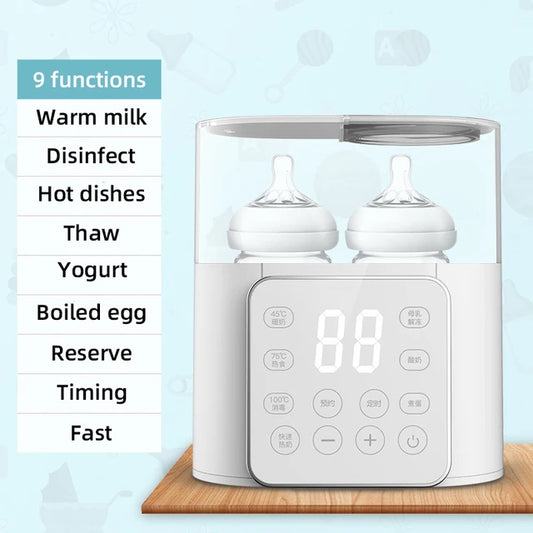 Multi-Function Baby Bottle Warmer & Steriliser – Fast Heating with Precise Temperature Control