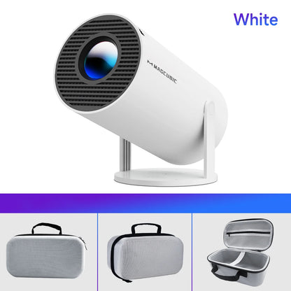 HY300 Pro 4K Smart Projector – Android 11, Dual WiFi6, BT5.0, 260 ANSI, 1080P Supported, Home & Outdoor Cinema