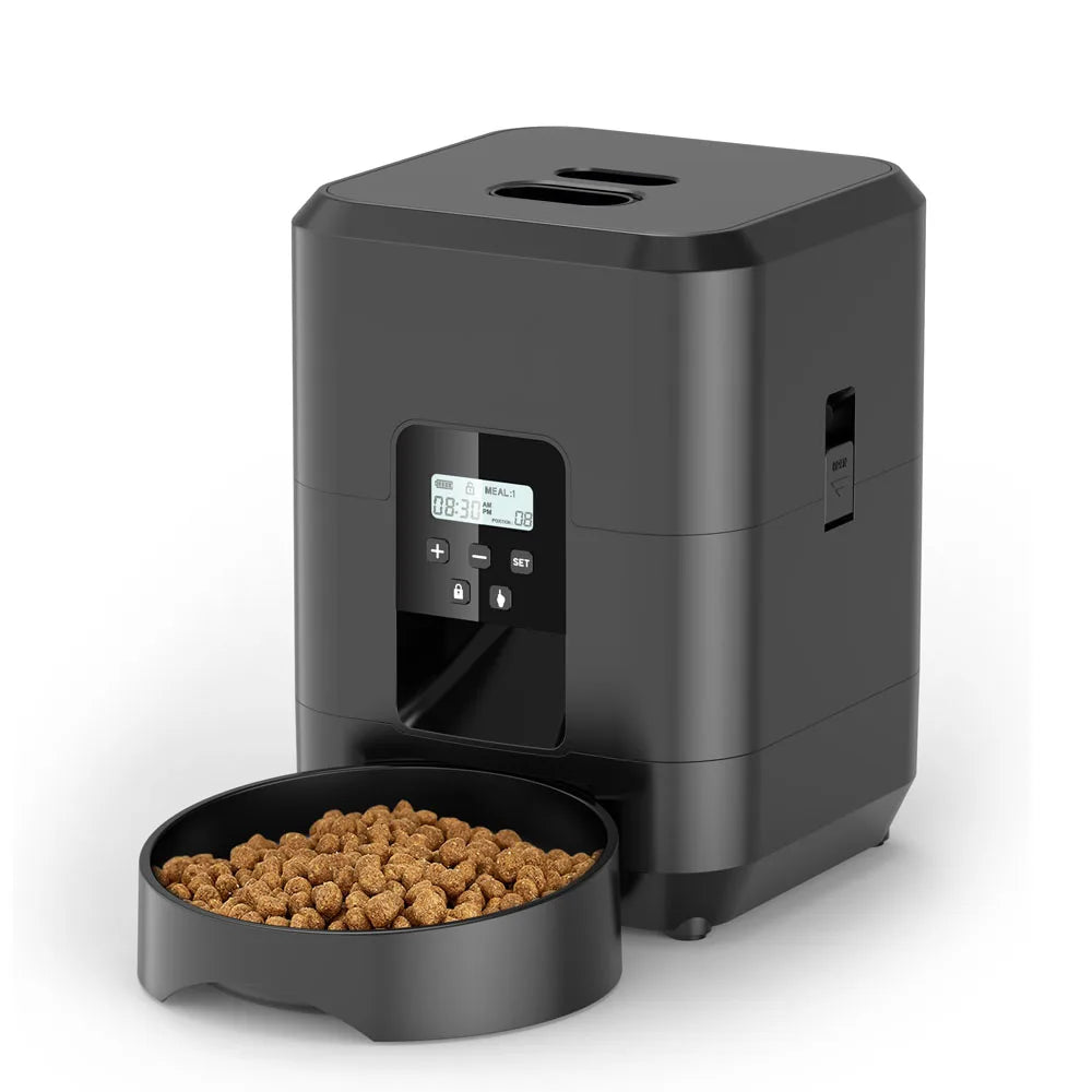 Smart Automatic Pet Feeder – Timed Food Dispenser & Slow Feed Bowl for Cats & Dogs
