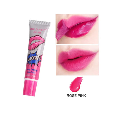 Magic 6-Color Peel-Off Lip Tattoo Set – Waterproof, Long-Lasting, No-Fade Liquid Lip Ink Gloss