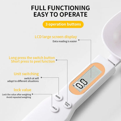 Smart Electronic Kitchen Scale for Baking, Coffee, and Cooking