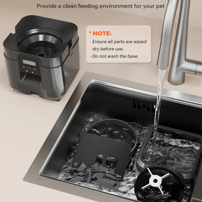 Smart Automatic Pet Feeder – Timed Food Dispenser & Slow Feed Bowl for Cats & Dogs