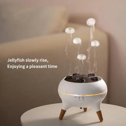 Dynamic Jellyfish 250ml Essential Oil Diffuser & Air Humidifier with Remote Control and 7-Color LED Night Lights – Ideal for Bedrooms & Relaxation Spaces