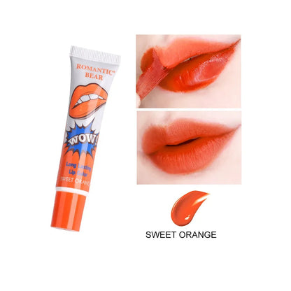 Magic 6-Color Peel-Off Lip Tattoo Set – Waterproof, Long-Lasting, No-Fade Liquid Lip Ink Gloss