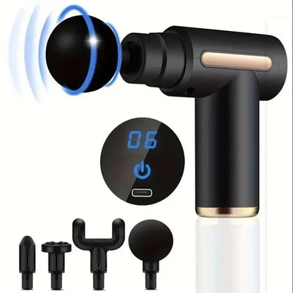 Fascia Massage Gun – Deep Tissue Muscle Relief for Neck, Back & Body | Portable & Powerful Slimming Massager