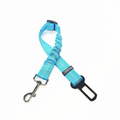 Adjustable Pet Car Seat Belt – Safety Harness Lead Clip for Dogs & Cats, Secure Vehicle Restraint for Travel