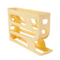 Large Capacity 4-Tier Automatic Egg Roller – Space-Saving Refrigerator Egg Storage Box for Kitchen Organization