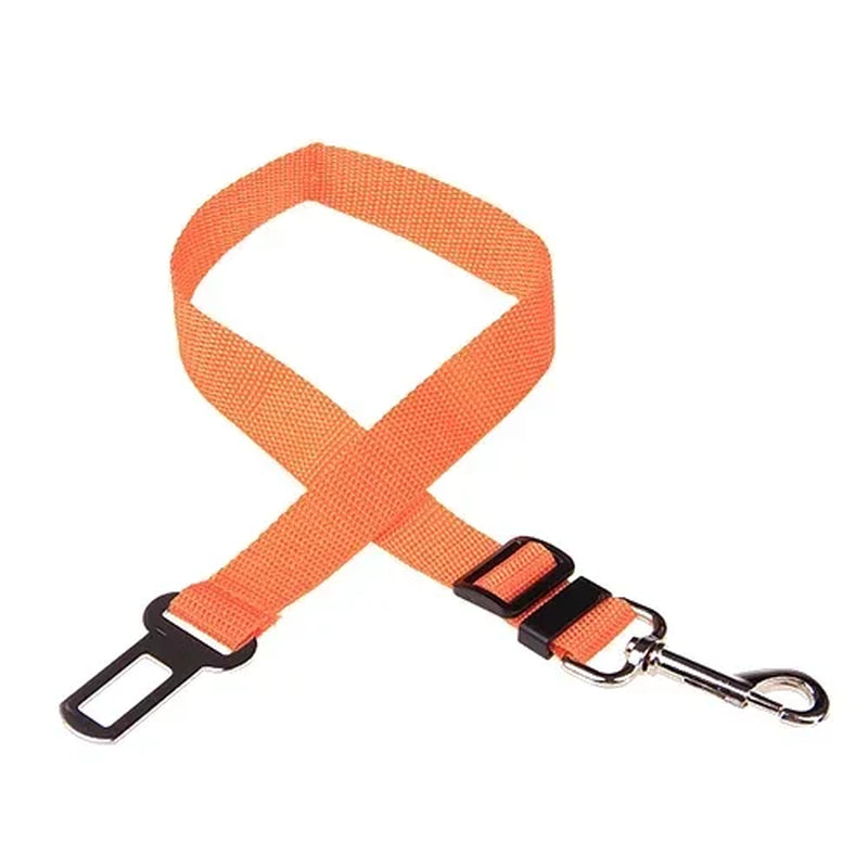 Adjustable Pet Car Seat Belt – Safety Harness Lead Clip for Dogs & Cats, Secure Vehicle Restraint for Travel