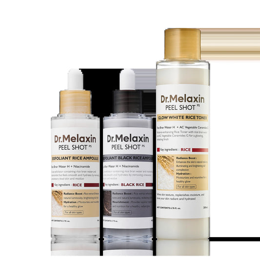 Dr. Melaxin Peel Shot Glow Rice Line