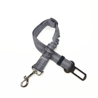 Adjustable Pet Car Seat Belt – Safety Harness Lead Clip for Dogs & Cats, Secure Vehicle Restraint for Travel