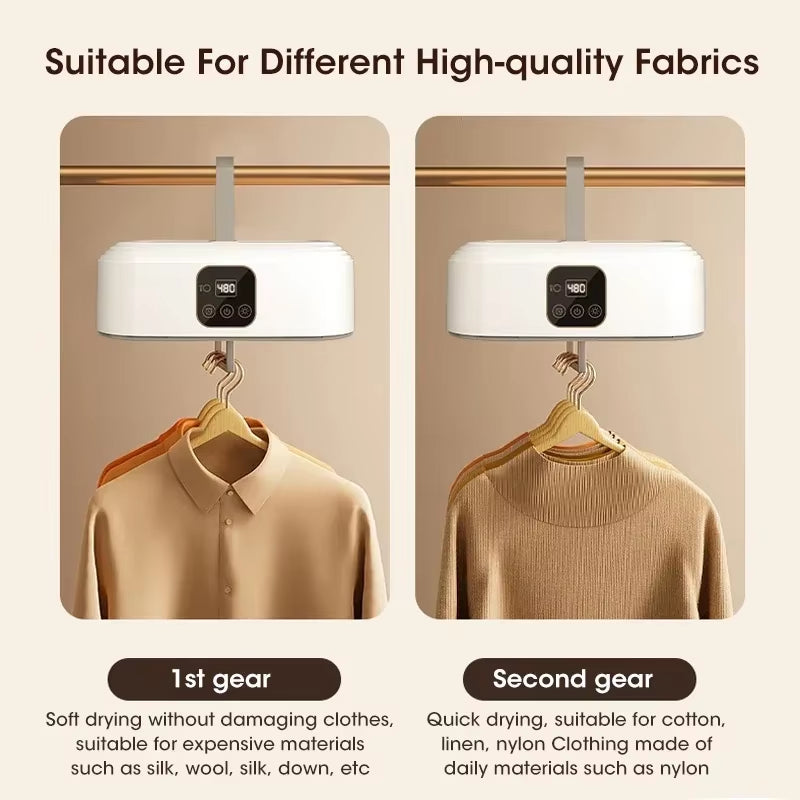 Portable Mini Clothes Dryer Foldable, Fast-Drying & Travel-Ready